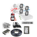 Hikvision 2mp Color Vu Fulltime colour 4 CCTV camera System. 