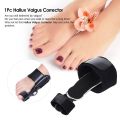 1Pc Toe Separator Hallux Valgus Bunion Corrector Orthotics Feet Bone Thumb Adjuster Correction Pedicure Sock Straightener Tools. 