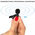 Portable Mini Microphone Headset Lapel Clip on 3.5mm lavalier microphone sfor Speech Teaching Studio Lound Speaker. 