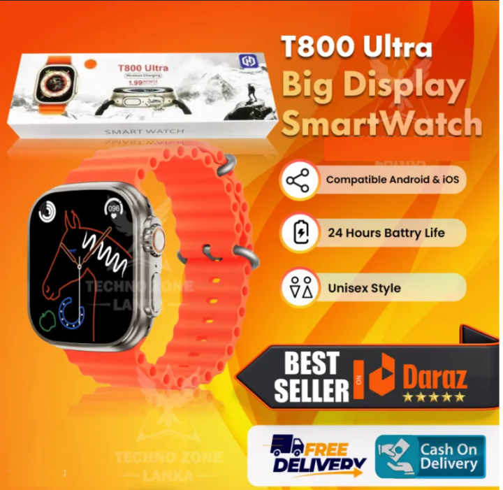 Smart Watch T800 Ultra 2025 New Series 8 Ultra Smart Watch Waterproof ...