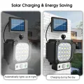 Auoyo Solar LED Light 21LED Split Solar Lamp Outdoor Waterproof Solar Motion Sensor Wall Light Street Lamp IP65 Waterproof Light Adjustable 3 Lighting Modes Garden Decoration Street Lamp. 