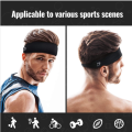Sports Headbands, Men Workout Accessories, Sweat Band, Sweat Wicking Head Band Sweatbands for Running Gym Training Tennis Basketball Football, Unisex Hairband With Print. 
