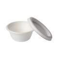 2oz Bagasse Sauce Cup With Lid. 