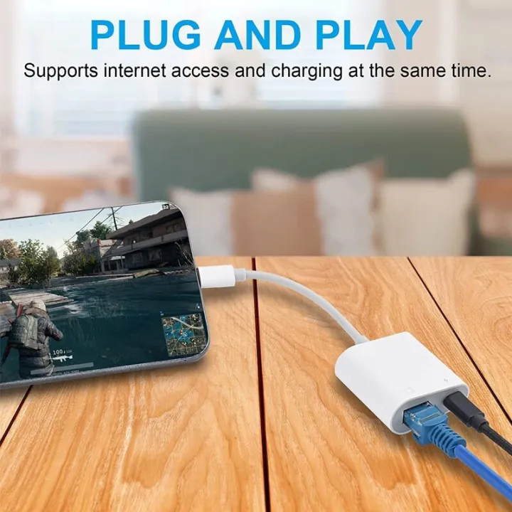 Lightning%20to%20Ethernet%20Adapter,RJ45%20Ethernet%20LAN%20Network%20Adapter,%20Plug%20and%20Play,%20Supports%20100Mbps%20Ethernet%20Network%20with%20Charge%20Port%20-%20Image%208