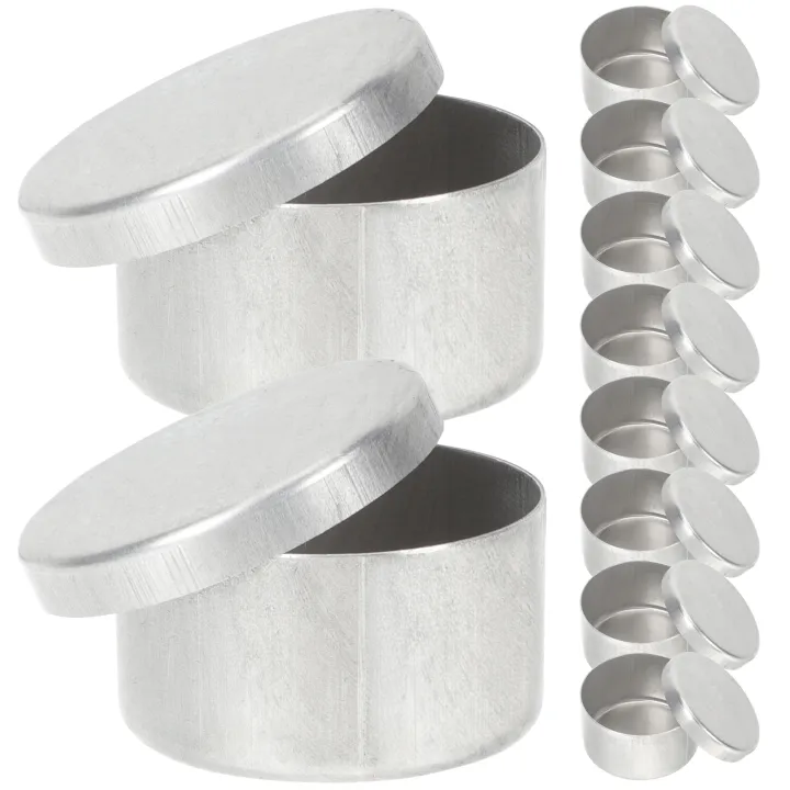 9%20Pcs%20Soil%20Sampling%20Box%20Pan%20Pans%20Pie%20Boxes%20Tiny%20Containers%20with%20Lids%20Weighing%20Storage%20Empty%20Sample%20Jars%20Lip%20Gloss%20Travel%20-%20Image%202