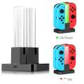 Joy-Con Charger 4 in 1 Switch Charging Dock Station With LED Indication For Nintendo Switch Controller. 