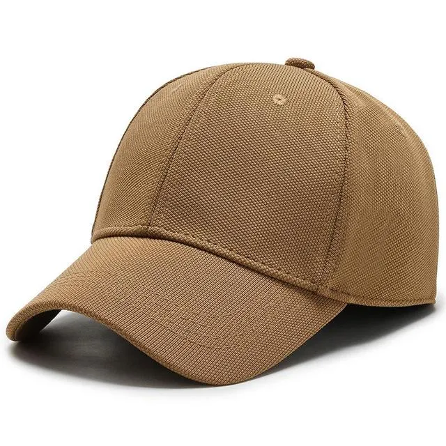 D-Blaq Men's Camel Brown Full Cover Cap