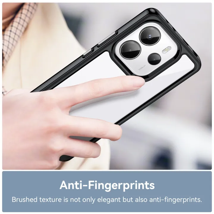 Lenuo%20For%20Redmi%20Note%2014%204G%20Back%20Cover%20Coque%20Fundas%20Hard%20Translucent%20Clear%20Phone%20Case%20-%20Image%205