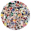 10/30/50/100 s My Hero Academia Anime Stickers Graffiti Laptop Phone Izuku Midoriya Might Boku No Hero Academia Character Decal. 