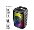 KTS-1576 BT Party Speaker with 3-Inch Flame Illusion Light, Wireless Portable Mini Speaker with USB Support, Bluetooth Connectivity, and Built-in Party Flame Effect. 