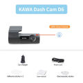 KAWA D6 1440P Smart Dash Camera WiFi Car DVR 2K QHD Video Recorder with Voice Control App Control Night Vision. 