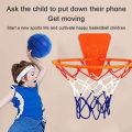 Indoor Basketball Frame With Non Perforated Wall Mounted Adjustable Basketball Frame, Silent Ball Throwing Basketball Frame Eatop. 