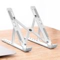 Multi Position Foldable Notebook Bracket White Color. 