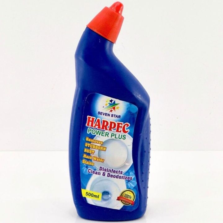 Seven Star Harpec Toilet Cleaner - 500ml / Premium Quality Toilet Bowl Cleaner Liquid with Power Plus 10/10 Stain Removal