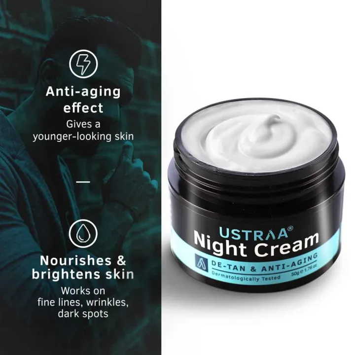 Ustraa%20Night%20Cream%20-%20De-tan%20&%20Anti-aging%20-%2050g%20-%20Aids%20in%20Tan%20Removal%20%7C%20with%20Niacinamide%20and%20Licorice%20Extract%20&%20Power%20Face%20Wash%20-%20200g%20-%20Energize%20and%20De-Tan%20%7C%20Effective%20Tan%20Removal%20%7C%20Removes%20Dead%20Skin%20(FROM%20INDIA)SAB%20-%20Image%203