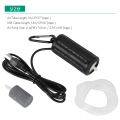 Usb Mini Aeration Pump Air Pump Aquarium Aerator Ultra Quiet Mini Fish Tank Go Fishing Oxygen Pump ——Black. 