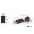 Micro USB Female to 8-Pin Lightning Male Converter Adapter for iPhone OTG (mtia). 