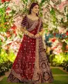 Bridal lehenga for women party wear velevet stunning. 