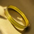 Gold Plated bangal Guarantee Plain Plain Love Bracelet gold 2 Bangle Fashion Style for Women and girls bangle. 