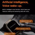 2022 T800 Ultra Smart Watch Series 8 IWO Watch Ultra 1.99Inch HD Screen Men Women Smart Watch Ip68 Waterpoof Sport Watches Bluetooth Call Titanium Alloy Body Watch 8 Wireless Charges. 