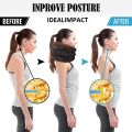 Neck Massager 3 Layer Inflatable Air Cervical Neck Traction Support PainStress Relief Neck Collar Pillow Neck Stretching Brace. 