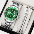 SKMEI X LIEBIG 【Buy 1 Get 3】Quartz Movement 30M Waterproof Pointer Luminous Fashion Casual Business Men's Watch L1098. 