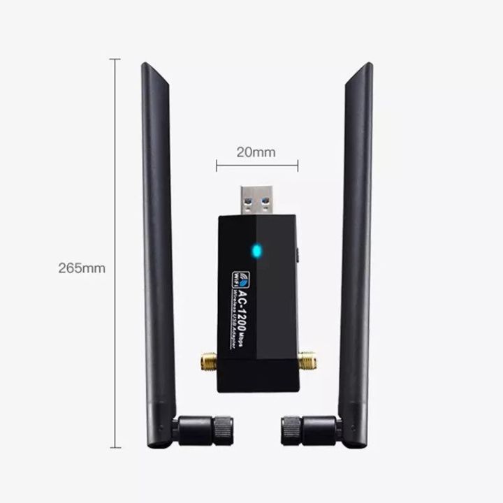 Realtek%20RTL8812AU%202.4/5.8GHz%20Dual%20Band/Dual%20Antenna%20USB%203.0%20WiFi%20Receiver%20Dongle%20Network%20Card%20Desktop%20Dual-band%20Wireless%20Wifi%20Adapter%20For%20Windows%207/8/10/Kali/Linux/Parrot/Ubuntu%20-%20Image%202
