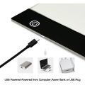 Portable A5 LED Light Box Ultra-Thin Tracer USB Power Adjustable LED Light Tablet Board Pad For Tattoo Drawing Streaming Sketching, Animation Stenciling 5D DIY Diamond Painting. 