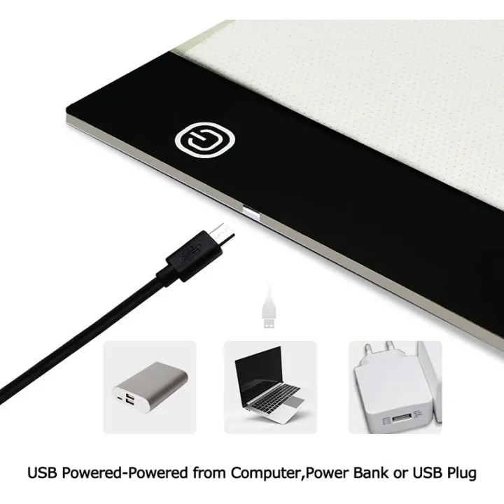 Portable%20A5%20LED%20Light%20Box%20Ultra-Thin%20Tracer%20USB%20Power%20Adjustable%20LED%20Light%20Tablet%20Board%20Pad%20For%20Tattoo%20Drawing%20Streaming%20Sketching,%20Animation%20Stenciling%205D%20DIY%20Diamond%20Painting%20-%20Image%205