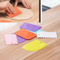 1set Pottery Art Plastic Scraper Scraping Handle Carved Soft Clay Sculpture Carving Tools Diy Polymer Clay Texture Scraper. 
