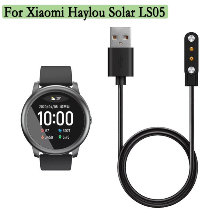 Charger For Xiaomi Haylou Solar LS05 USB Charge Cable 100Cm Charging Data Power Adapter Watch Accessories