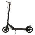 Foldable Adjustable Scooter with Handbrake Kick Scooter for Teens Adults Load 150kg Antislip Shock Absorption Stand Kick Scooter. 