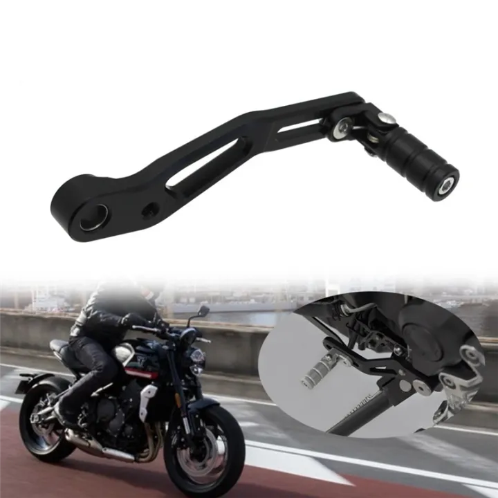 JDXHLAU%20Motorcycle%20Adjustable%20Folding%20Gear%20Shifter%20Shift%20Pedal%20Lever%20for%20Tiger%20Sport660%20Tiger660%20Trident660%20Trident%20660(Silver)%20-%20Image%202