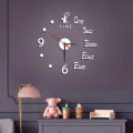 GOIKEA Wall Clock Cute Creative Christmas Decoration Acrylic 3D DIY Digital Clock Wall Background Decoration for Living Room Bedroom. 