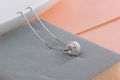 PQH KONG Jewellery Original 925 Sterling Silver Necklace Women Men Transfer Beads Pendant Pure Silver Pendant Jewelry Gift Set Women Birthday Rantai Leher Viral Silver 925 Lelong Rantai Leher Perempuan Silver. 