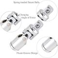 1/2 Inch Drive Spring Loaded Universal Joint Socket, Cr-V 1 Pcs. 