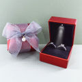 Creative LED Jewelry Box with Light 2024 New High-End Birthday Gift Ring Necklace Bracelet Bracelet Bag. 
