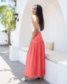 Quinn Maxi Skirt -Pink. 
