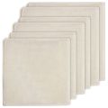 6 Pack Cheeseclothes, Unbleached Pure Cotton Muslin Clothes Soft Square Cheese Clothes for Cooking, Straining, Baking. 