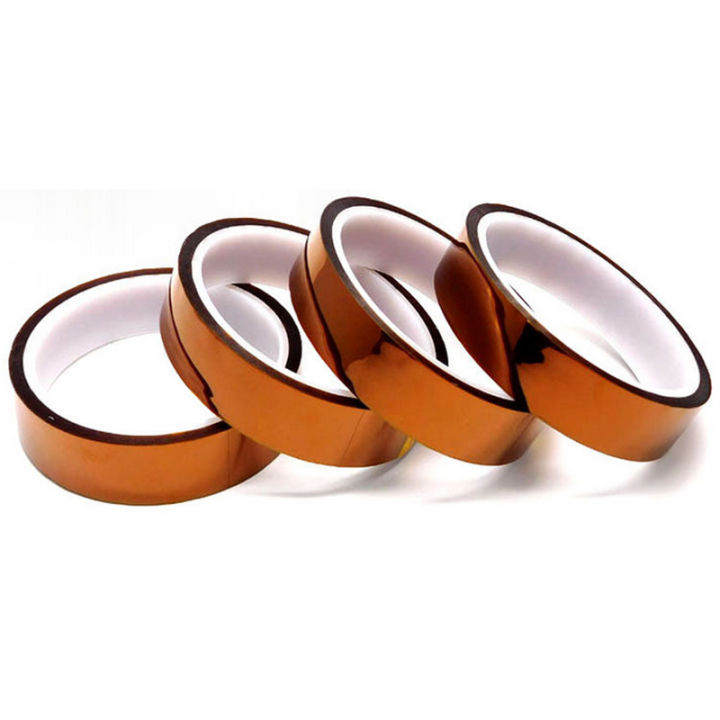 Kapton Tape - 20mm (2cm) X 30 Meters (100ft) - High Temperature Heat Resistant Polyimide