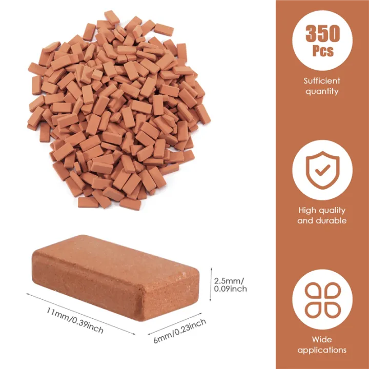 350%20Pieces%20Mini%20Bricks%20for%20Landscaping%20Miniature%20Bricks%20Brick%20Wall%20Small%20Bricks%20for%20Garden%20Parts,1/35%20Scale%20-%20Image%203