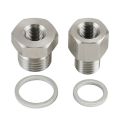 Practical Oil Pressure Adapter Fitting Swap Gauge Sensor Adapter M16X1.5 M12X1.5 1/8 Connector NPT Connectors. 