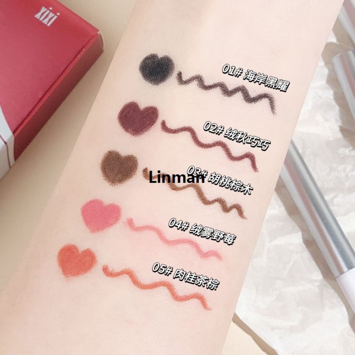 Linman%20xixi%20color%20slim%20gel%20eyeliner%20pen%20sweat%20resistant%20no%20smudOriginalge%20white%20brown%20pseudo%20plain%20makeup%20beginner%20eyeliner%20D515%20-%20Image%202
