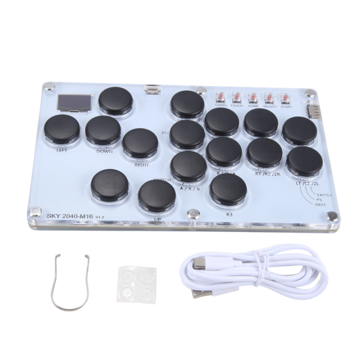 CGearuppt 16Key Joystick Keyboard Arcade Stick //Switch/Steam Arcade ...