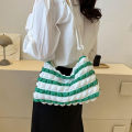 New Trend Bubble Pleated Bag Women's Underarm Handbag Simple Shoulder Bag Cherry Super Store. 