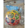 Oball Toy Ball Flexible Bendable Soft Ball Baby Educational Toys Girl Boys Gifts. 