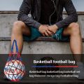 1 Nylon Net Bag Ball Carrier Mesh Bag Volleyball Basketball Football Soccer Organizer Network Bag for Outdoor. 