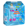 Pretty Baby | Disposable Baby Diapers | Medium 30 Pcs. 