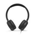 JBL Tune 500, Wired On Ear Headphone with Mic, Headphones for Work from Home, Conference Calls, Online Learning & Teaching, Pure Bass Sound, One Button Multi-Function Remote (Black). 
