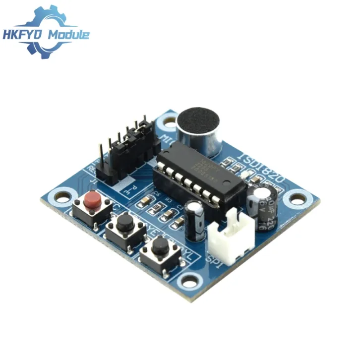 1pcs%20ISD1820%20Voice%20Recording%20Recorder%20Module%20With%20Mic%20Sound%20Audio%20Loudspeaker%20For%20Arduino%20-%20Image%205